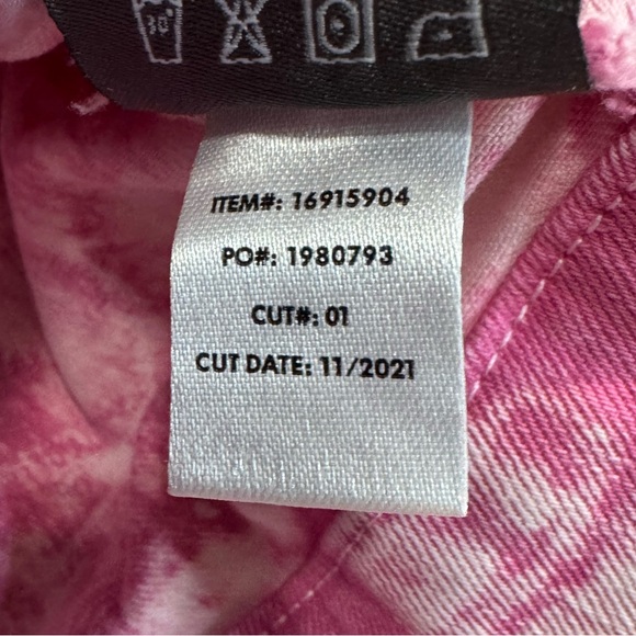 Torrid Trucker Jacket in Denim Pink Wash sz 1 ( 1X / 14 - 16) - Picture 7 of 7